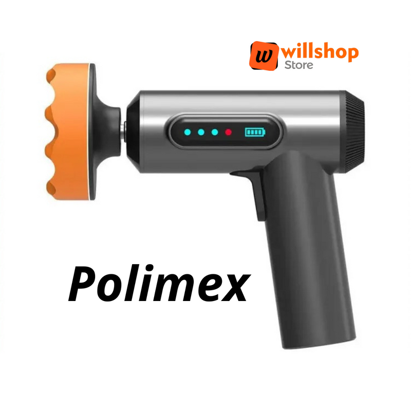 Polimex - Polidor Elétrico Portátil e Sem Fios para Carros - willshop®