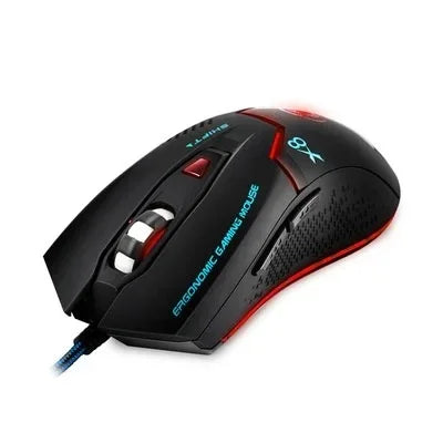 Mouse Gamer Com fio Optico 8 Botões 3600dpi Led Usb - willshop®