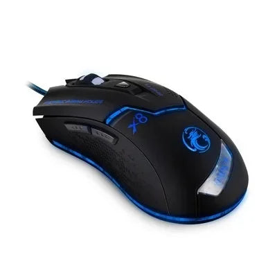 Mouse Gamer Com fio Optico 8 Botões 3600dpi Led Usb - willshop®