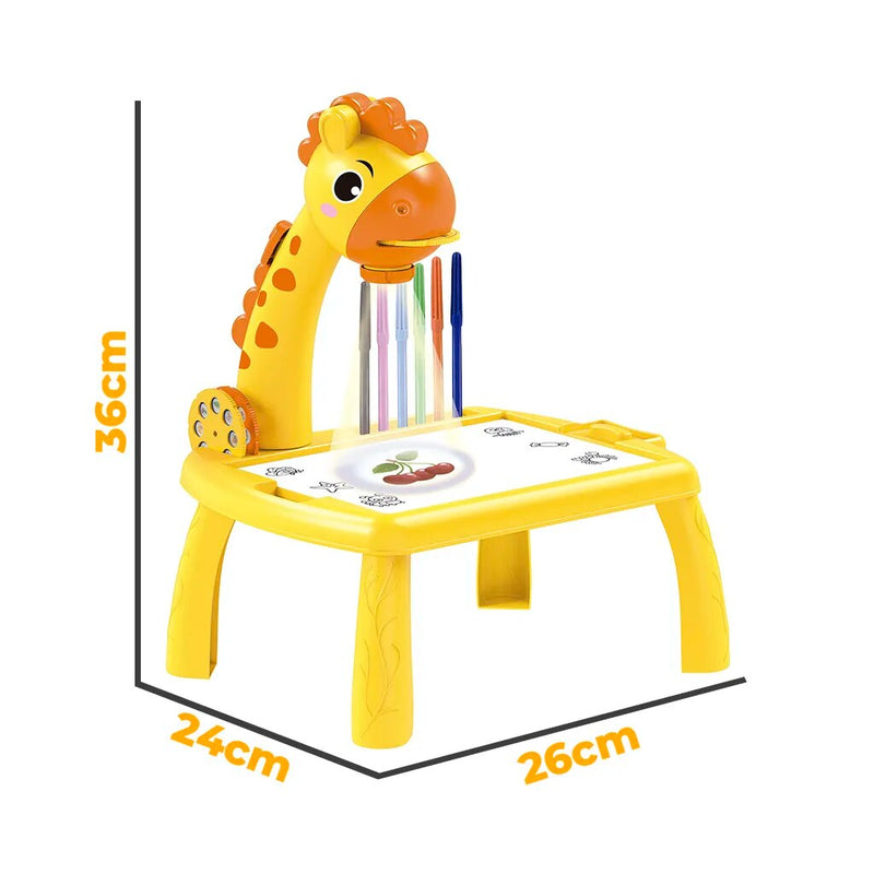 [Lançamento] Mesa Lousa Projetora De Desenhos Infantil willshop®