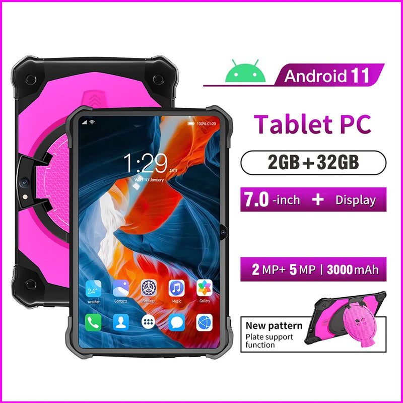 Tablet Kids Android 11 7Polegadas 2GB Memoria 32Gb Armazenamento