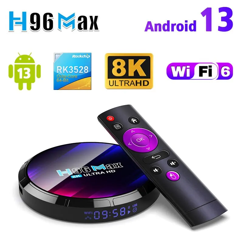 Android TV Box H96MAX RK3528 willshop®