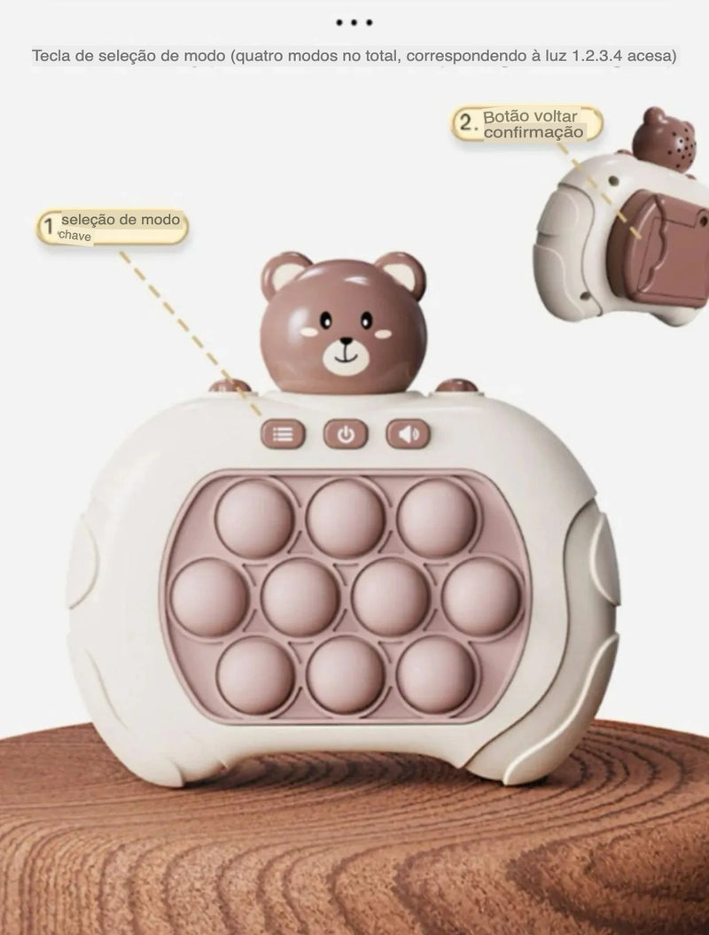 Urso de bolha eletrônico - Anti-stress willshop®