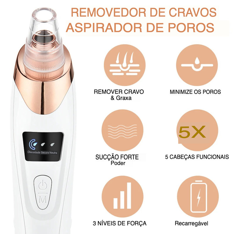 Faceclean  - Removedor de Cravo Elétrico willshop®