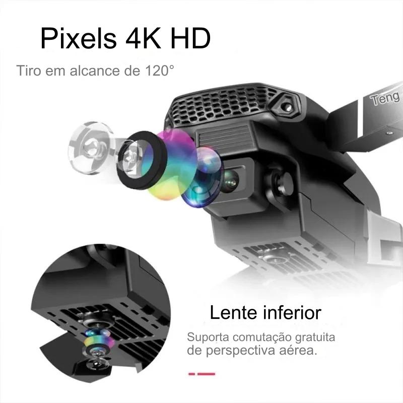 Drone E88 Pro 4k Profesional HD Dual-Camera