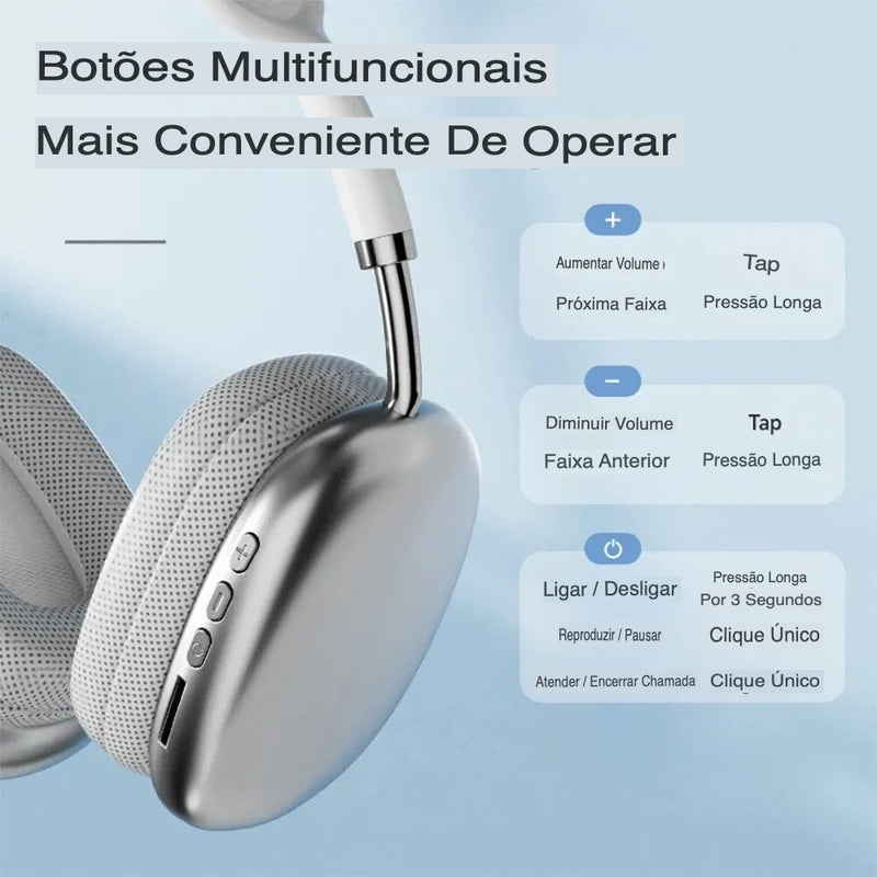 Air Pod Max P9 - Fone Ouvido Bluetooth