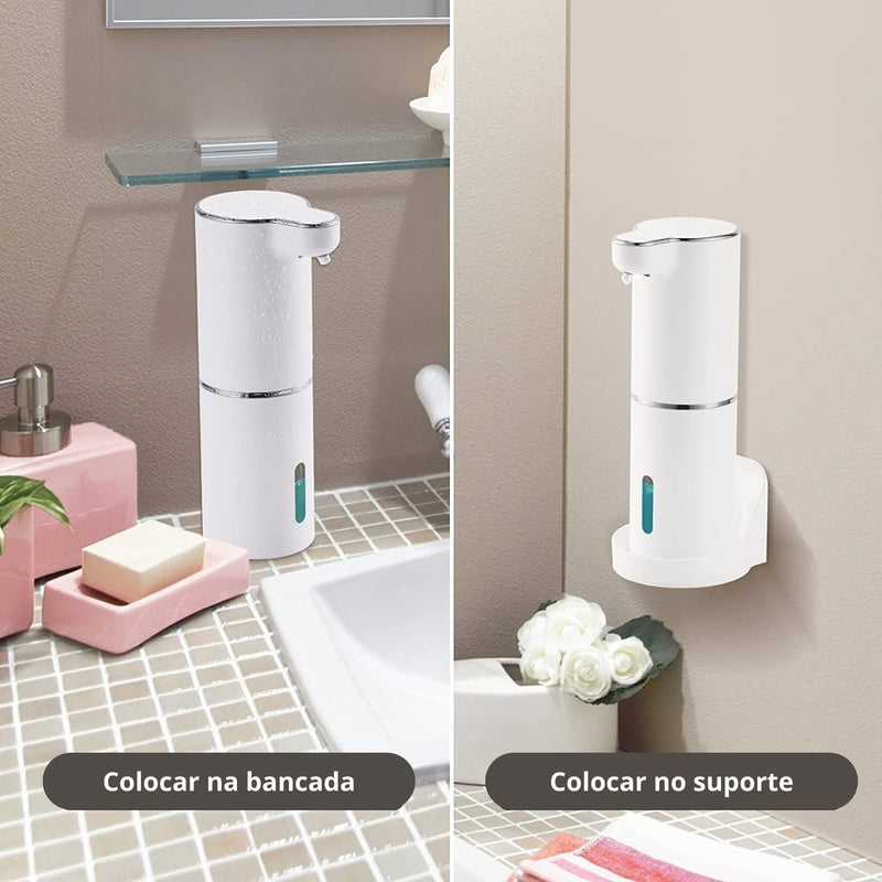 Dispense de sabão  com sensor automático